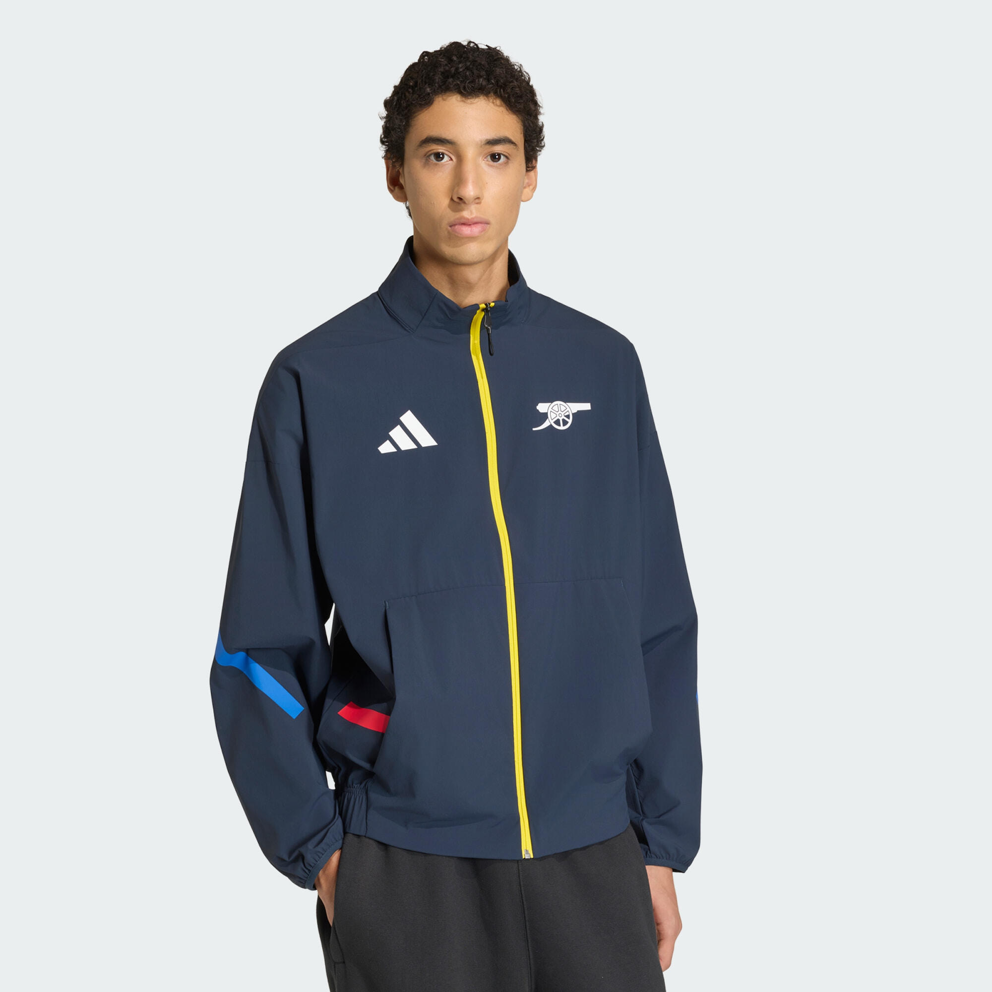 Adidas - Veste Anthem Arsenal Fc Z.n.e. - Survêtement - Bleu - 40 M - Decathlon
