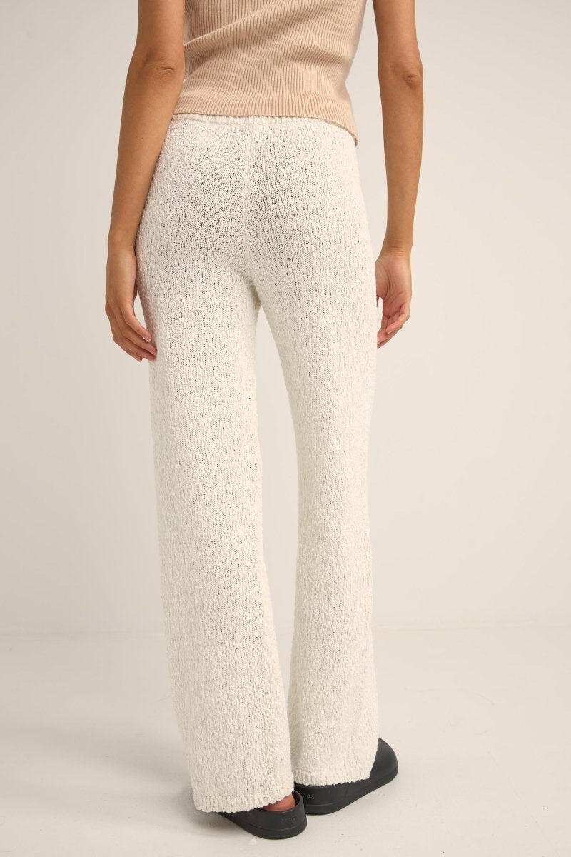 Adele Knit Pantalon Knit - Pantalon Femme 3/4