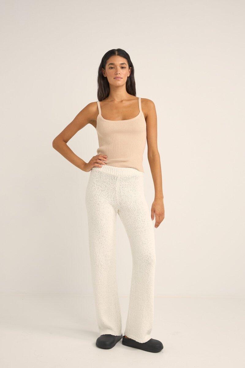 Adele Knit Pantalon Knit - Pantalon Femme 1/4