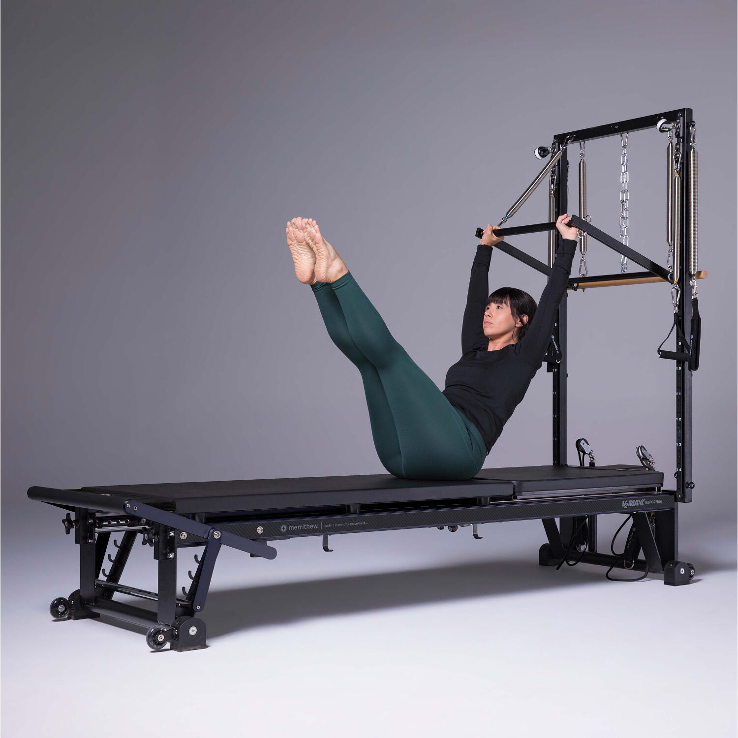 Pilates-Reformer V2 Max Plus Jet Black Pilates Unisex 2/5