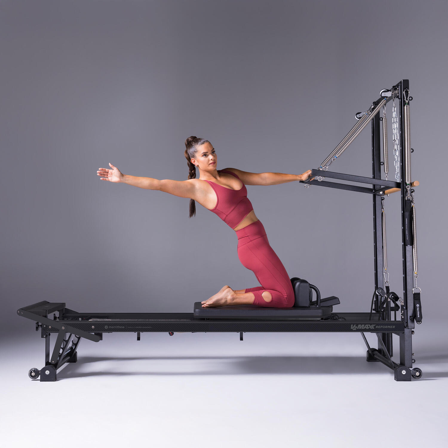 Pilates-Reformer V2 Max Plus Jet Black Pilates Unisex 5/5