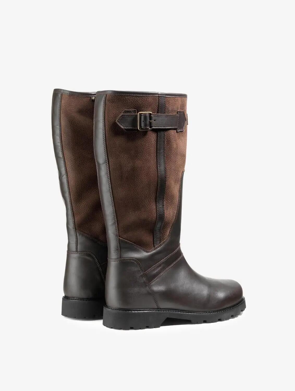 Cizme piele Aigle Inverss GTX dark brown 3/5