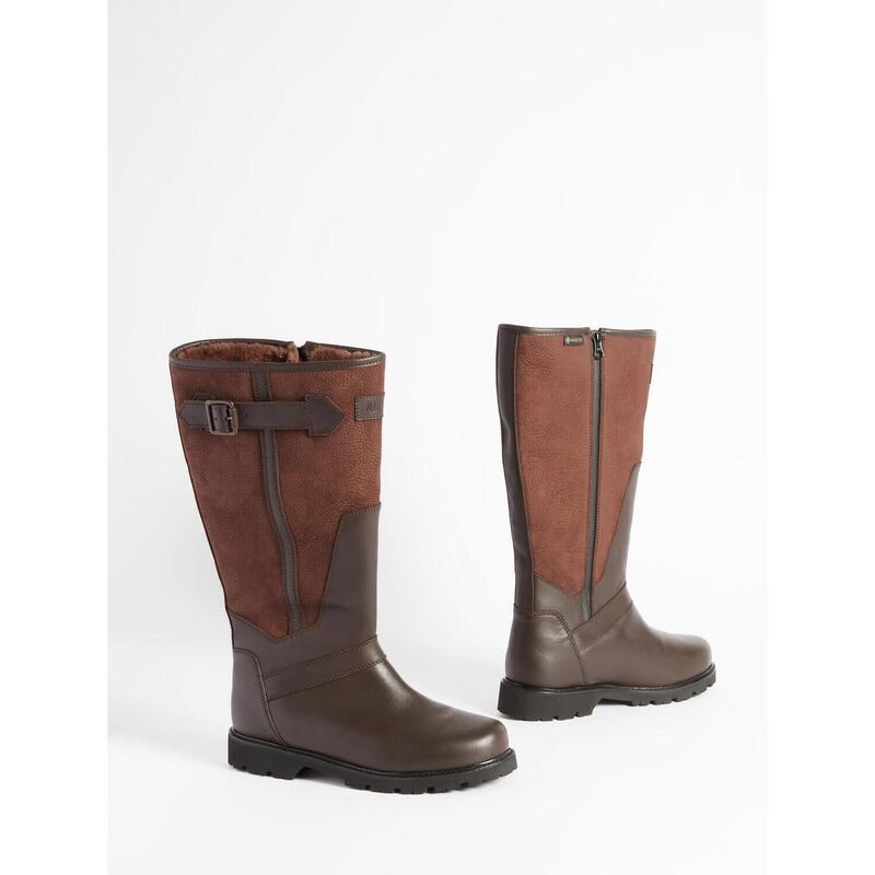 Cizme piele Aigle Inverss GTX dark brown