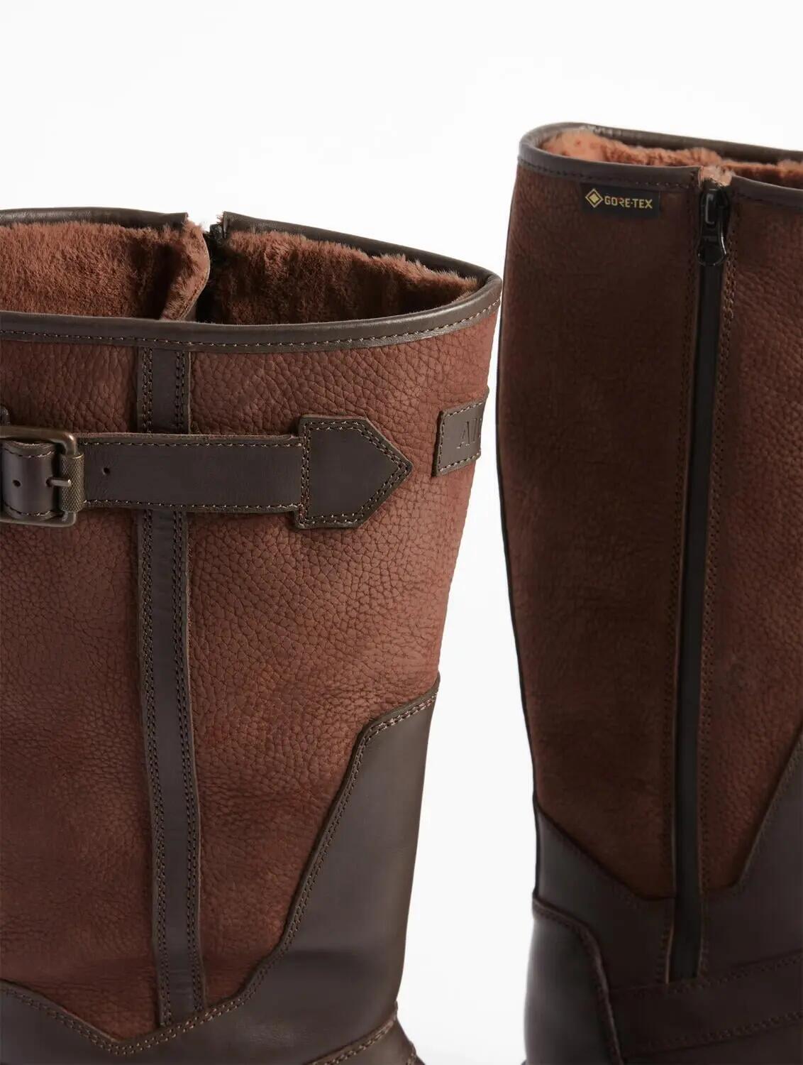 Cizme piele Aigle Inverss GTX dark brown 4/5