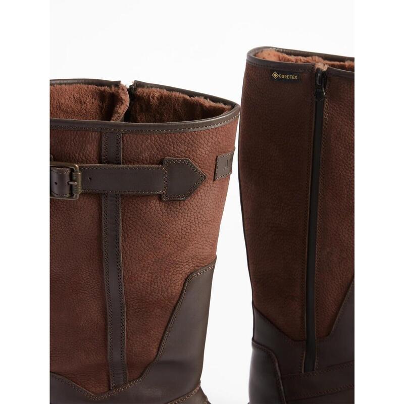 Cizme piele Aigle Inverss GTX dark brown