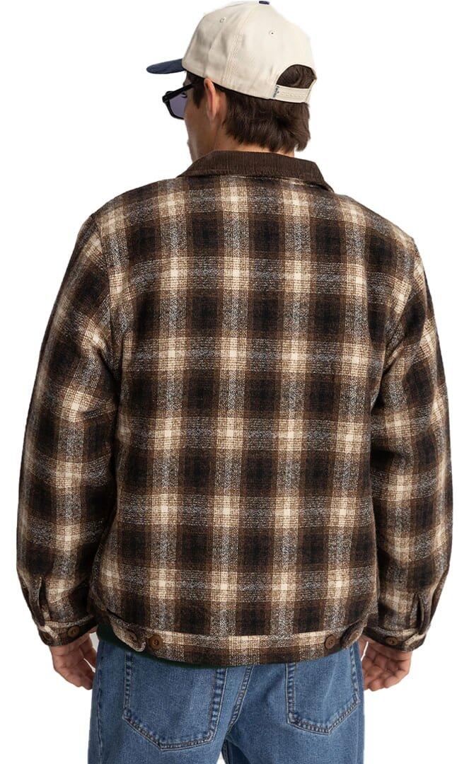 James Check - Chaqueta para Hombre 3/4