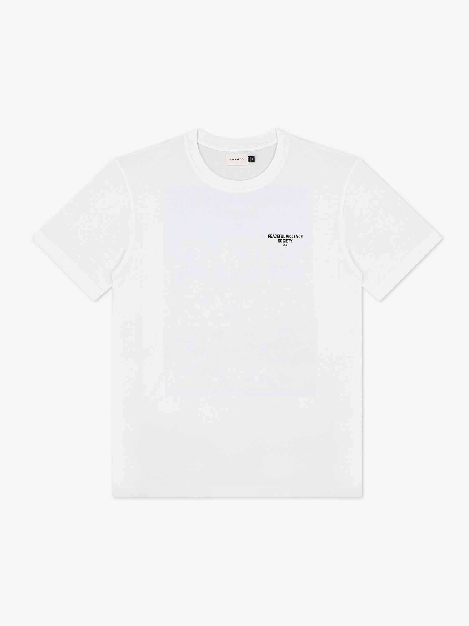 MANTO t-shirt GYM 3.0 biały 2/4