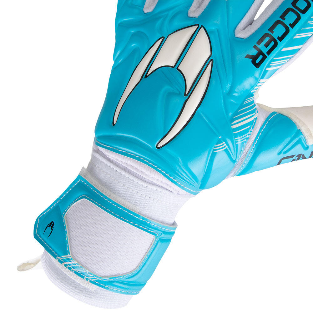Guanti da portiere Ho Soccer per Bambino Guerrero One Protek FL Blu 2/6