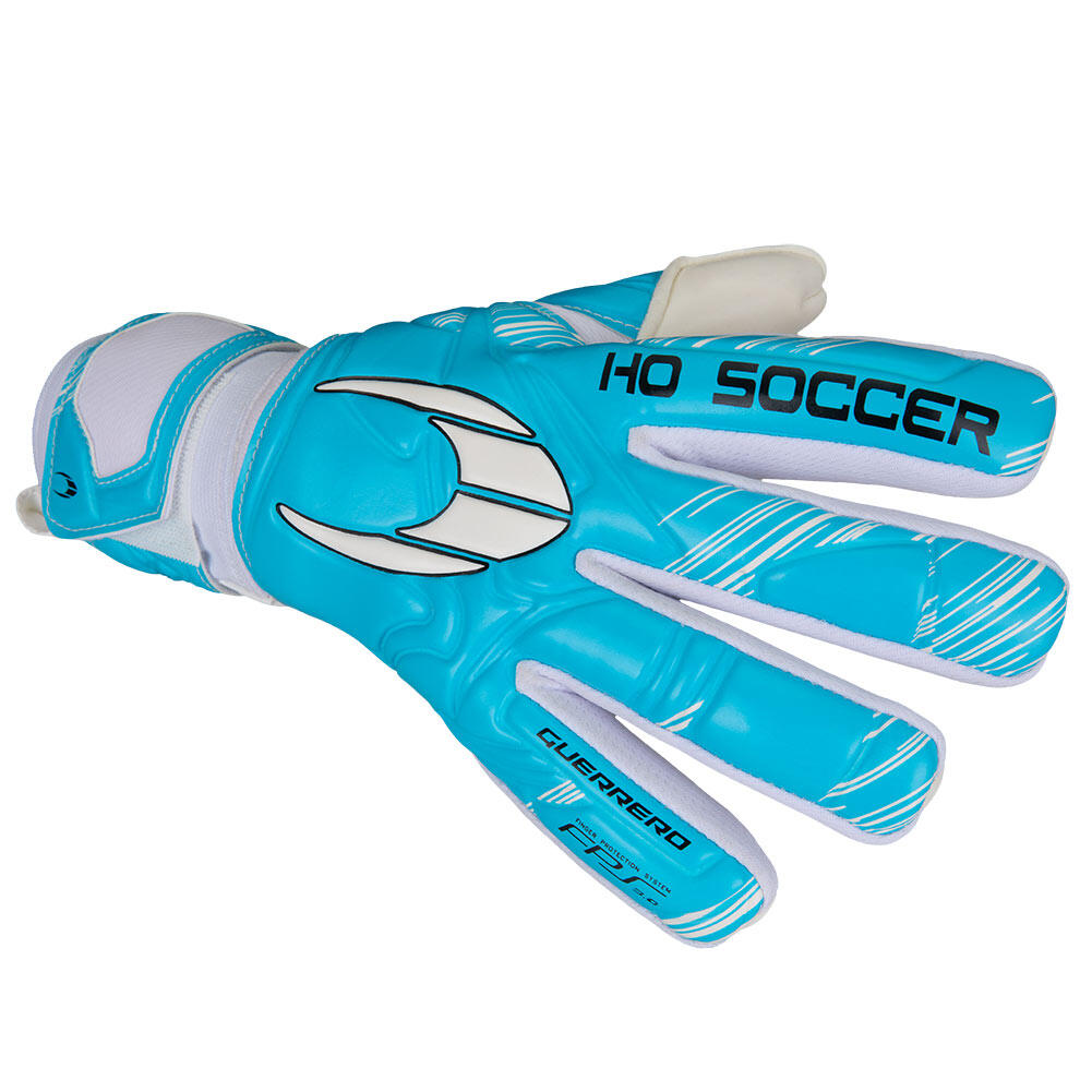 Guanti da portiere Ho Soccer per Bambino Guerrero One Protek FL Blu 4/6