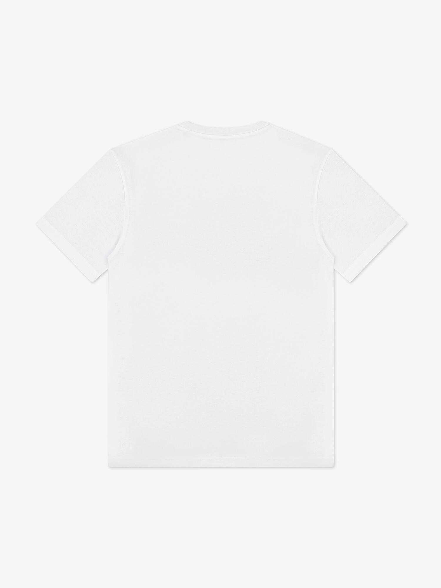 MANTO t-shirt METAL LOGOTYPE biały 3/3