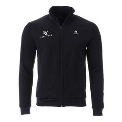 Sweat Zippé Noir Homme Le Coq Sportif Presentation
