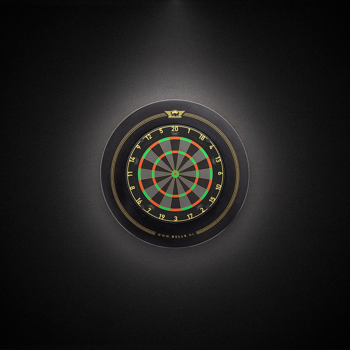 Bull's Advantage Black Dartboard 2/6
