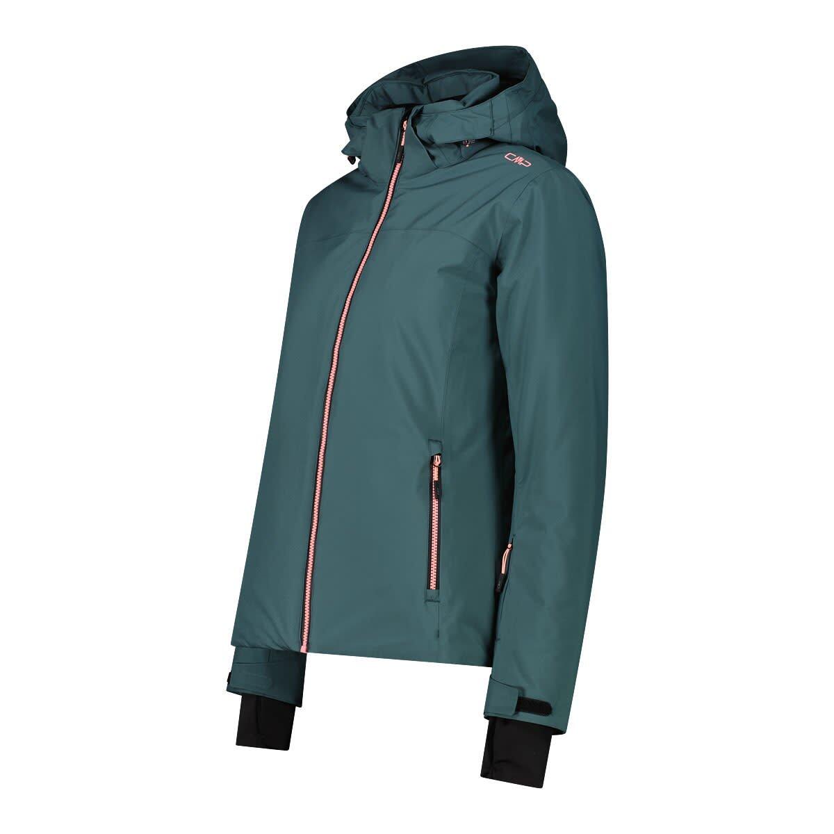 Vestes De Ski Femme - CMP  W Jacket Fix Hoody Ski - TrekGreen 2/6