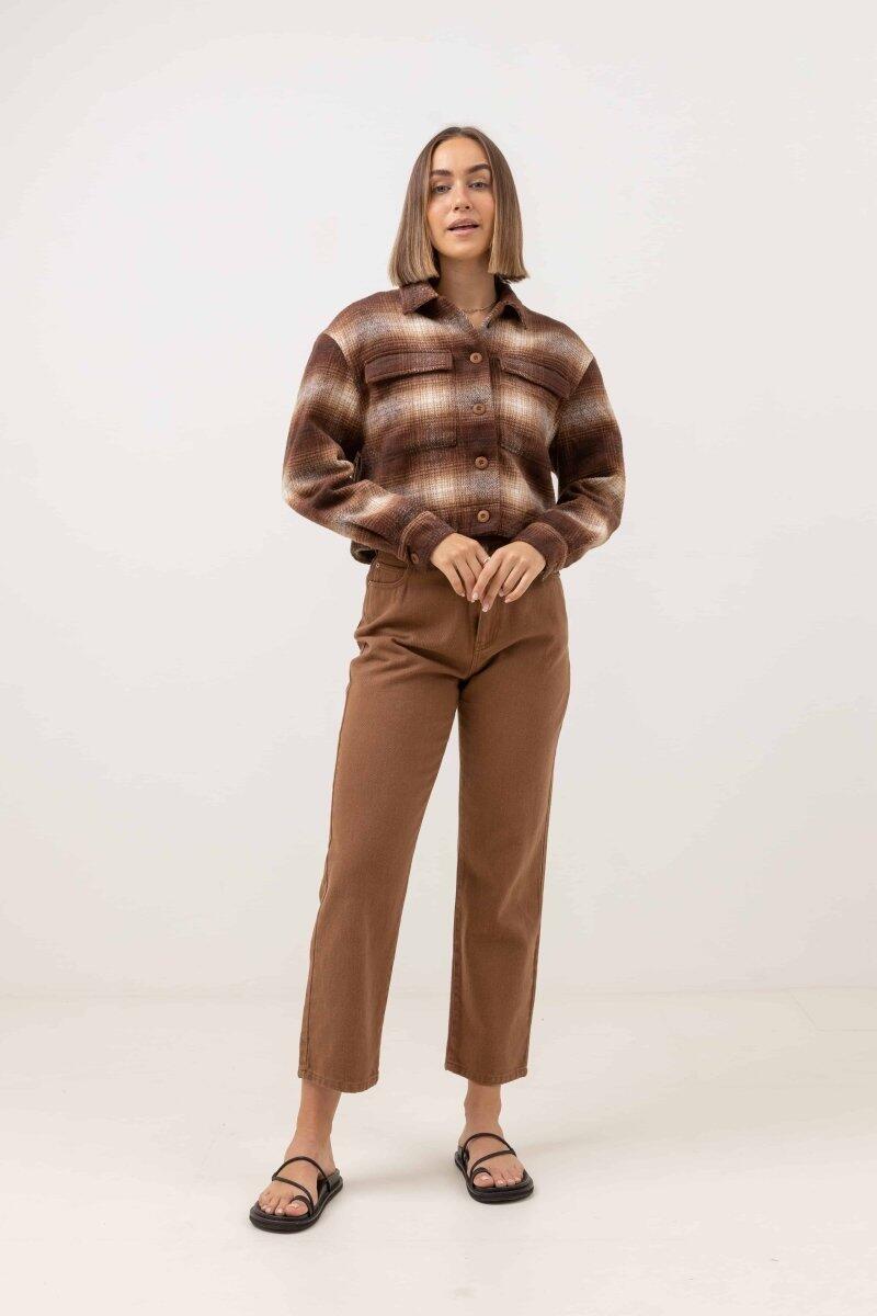 Dylan Recortada - Sobrecamisa Mujer 1/3