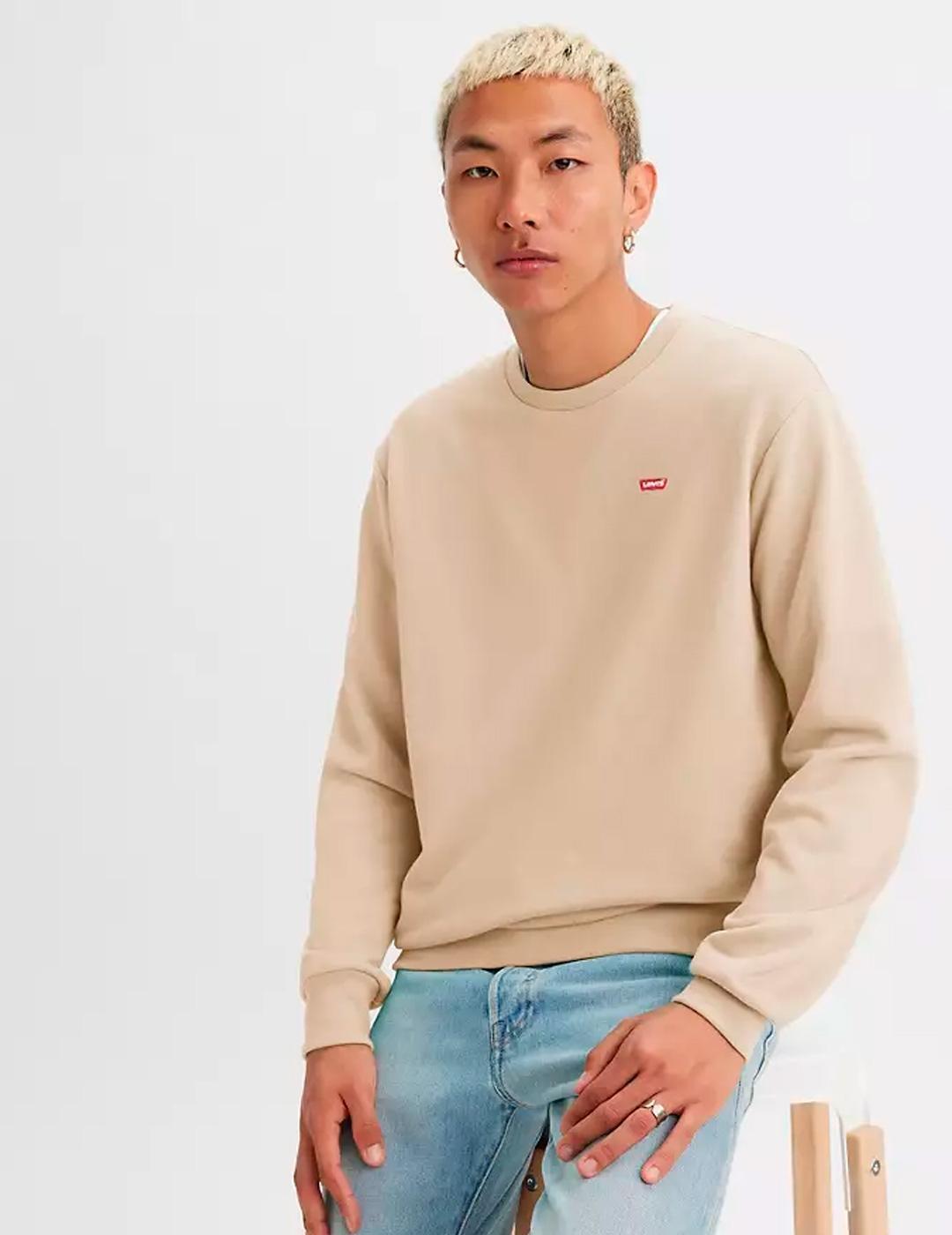 Pull et sweat-shirt pour homme Levi's beige. 4/6