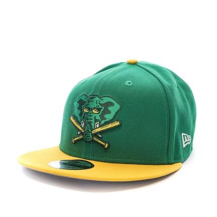 Casquette Verte/Jaune Homme New Era Oakath