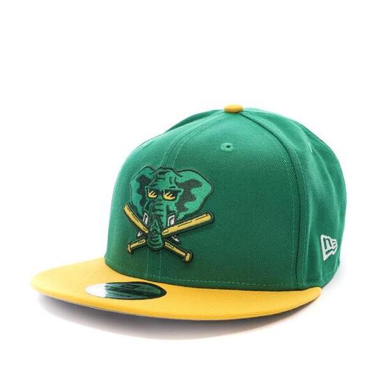 Casquette Verte/Jaune Homme New Era Oakath