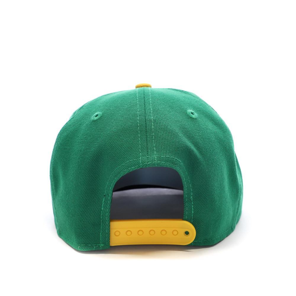 Cappellino Uomo New Era Oakath Verde/Giallo 3/3
