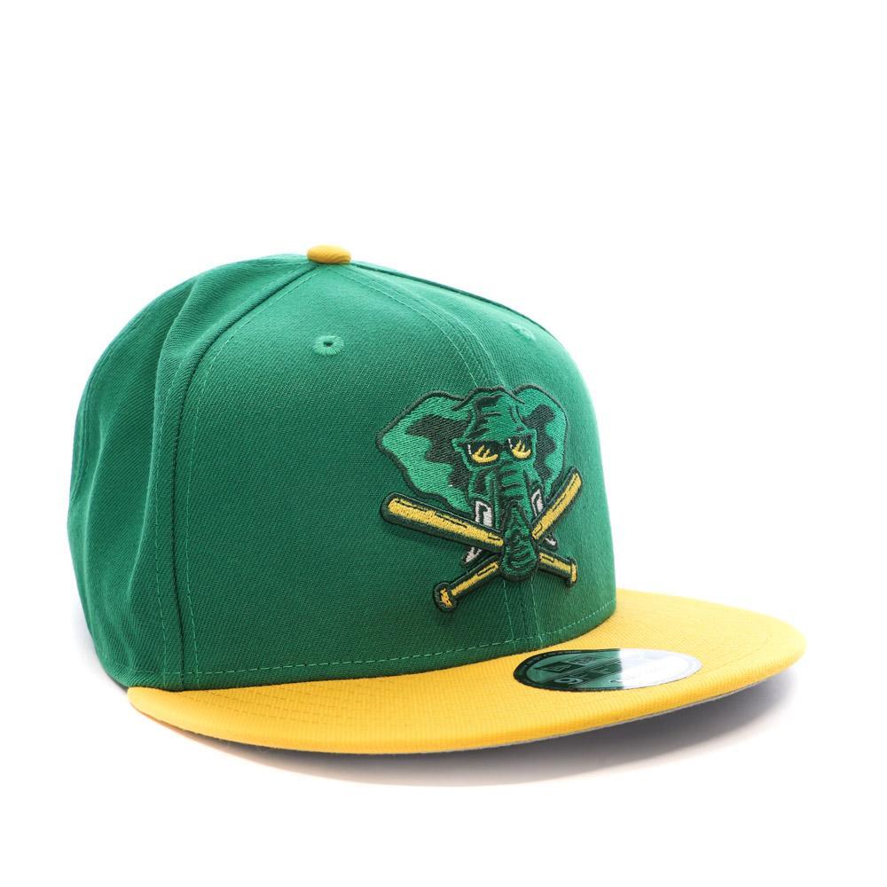 Cappellino Uomo New Era Oakath Verde/Giallo 2/3