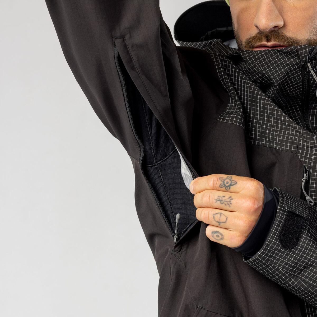 Scott Vertic Ripstop 3L Ski Jas Heren - Zwart 4/4