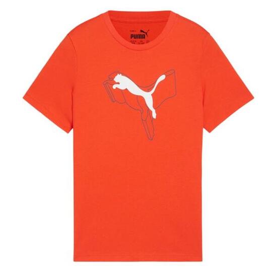 Maglia a maniche corte Puma modello 681841-18 per unisex ragazzi