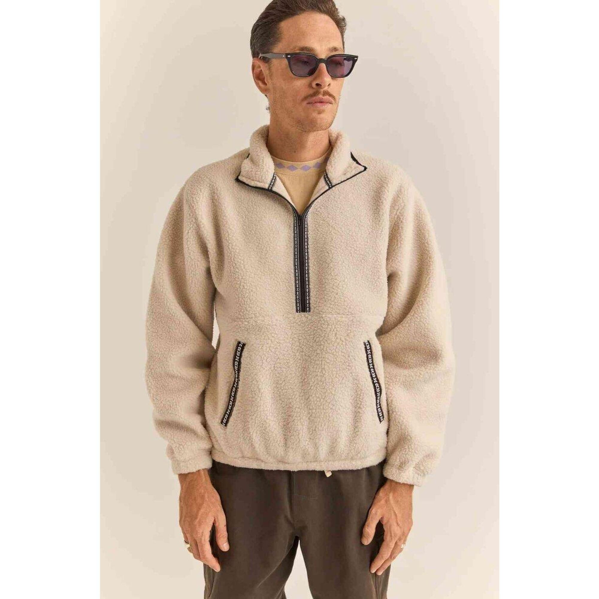 Rhythm - Sherpa - Polaire Homme - Sweat-shirt - Beige - Decathlon