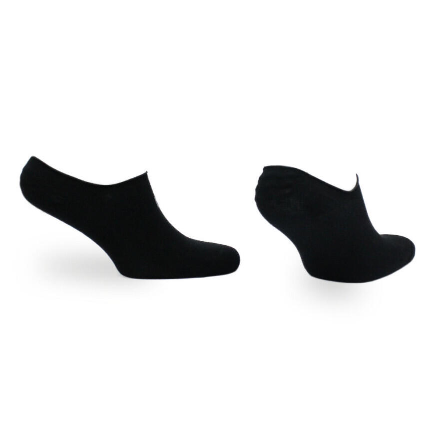 Norfolk Invisible Cotton Invisible socks 2 Pack Black 35-38 1/1