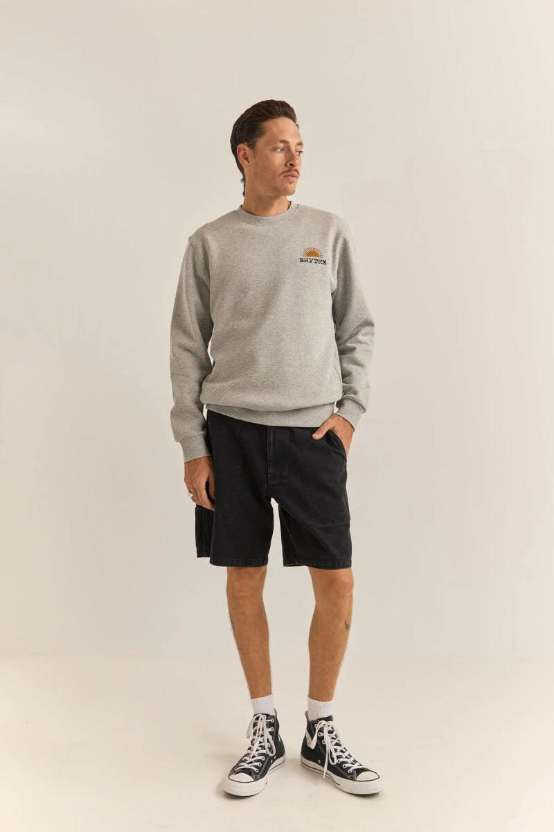 Awake Fleece Crew - Sweat Homme 3/5