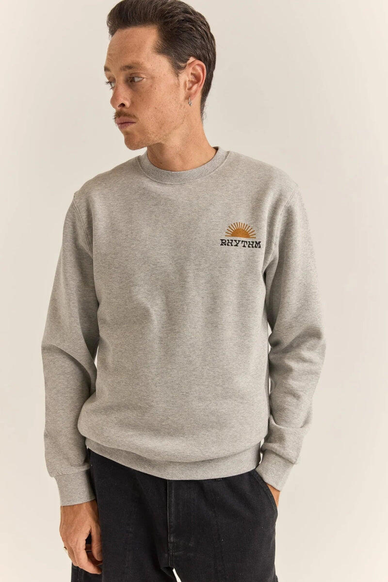 Awake Fleece Crew - Sweat Homme 2/5