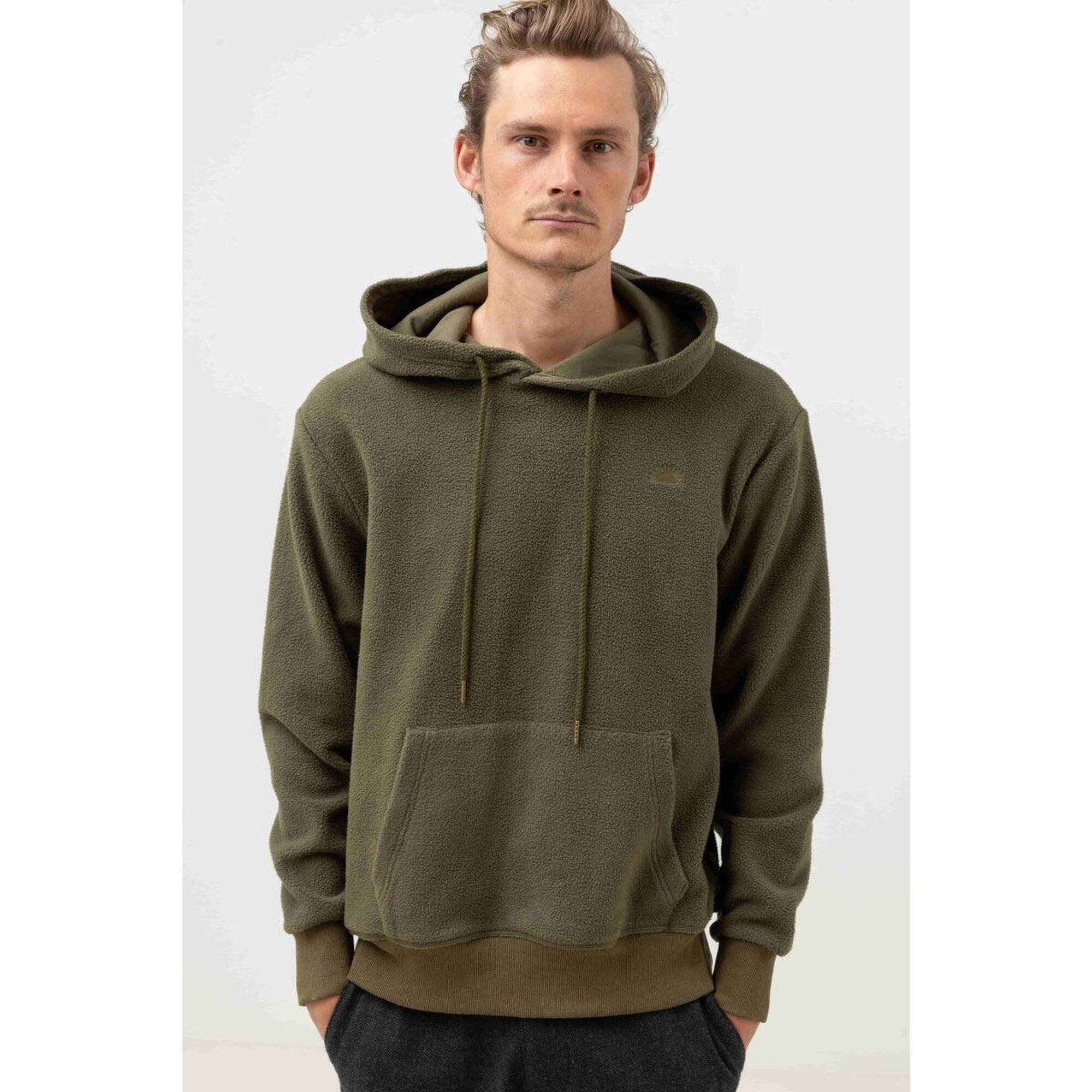 Rhythm - Reverse Fleece - Sweat A Capuche Homme - Sweat-shirt - Vert - Decathlon