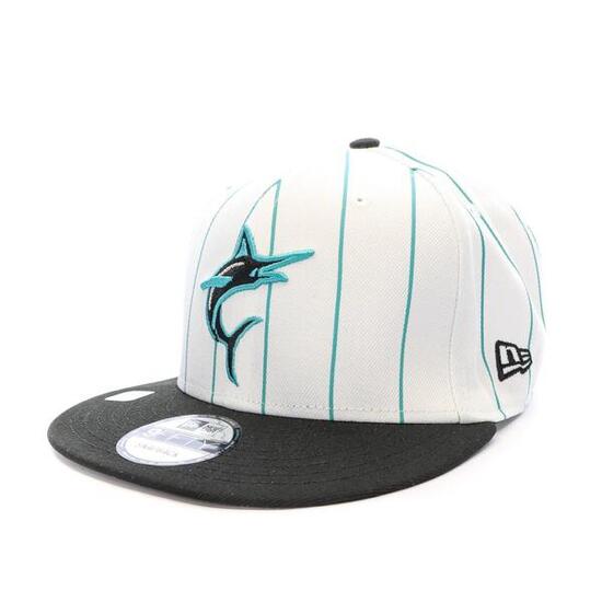 Casquette Blanche/Bleu/Noir Homme New Era Miamar