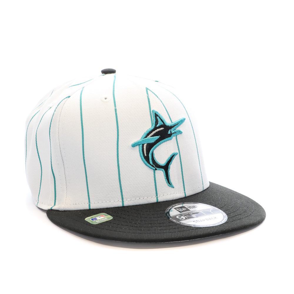 Casquette Blanche/Bleu/Noir Homme New Era Miamar 2/3