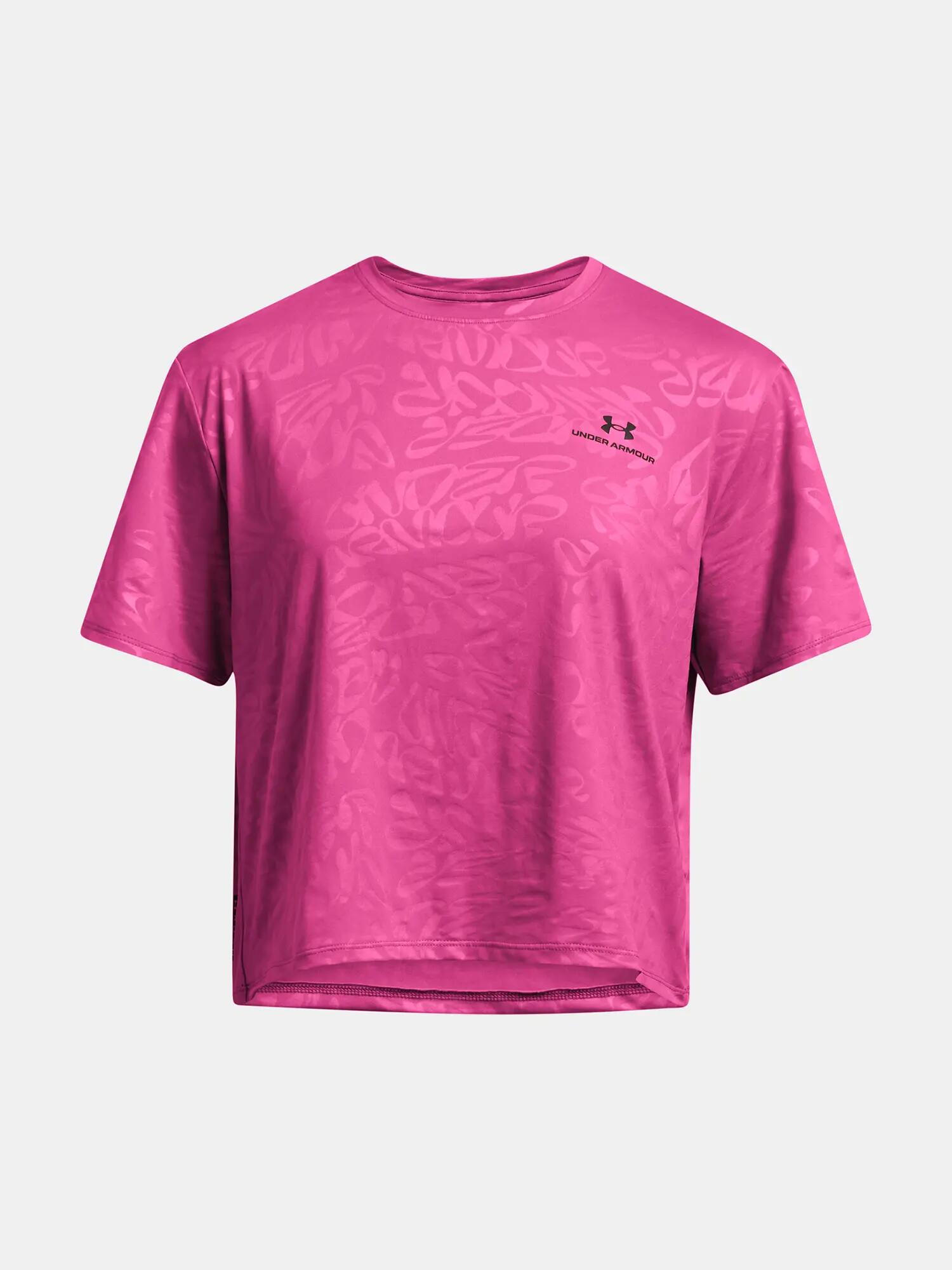 Női póló Under Armour Vanish Energy Emboss Crop SS 3/4