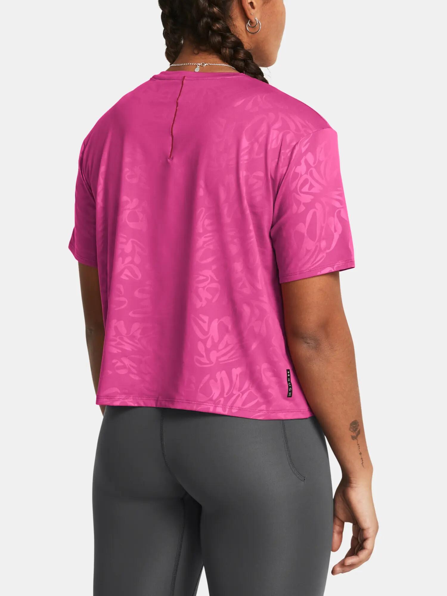 Női póló Under Armour Vanish Energy Emboss Crop SS 2/4
