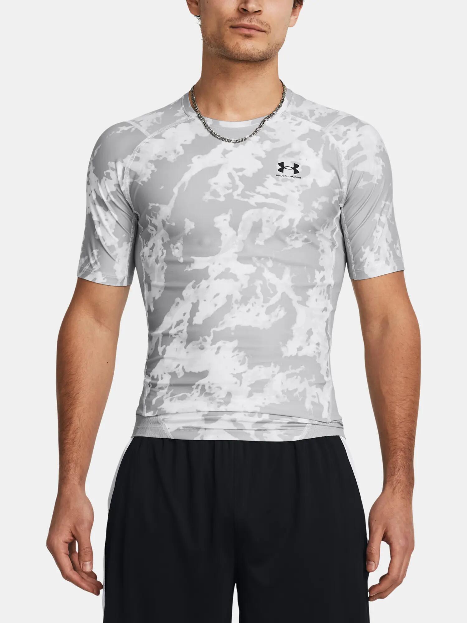 Férfi póló Under Armour UA HG IsoChill Prtd SS 1/4