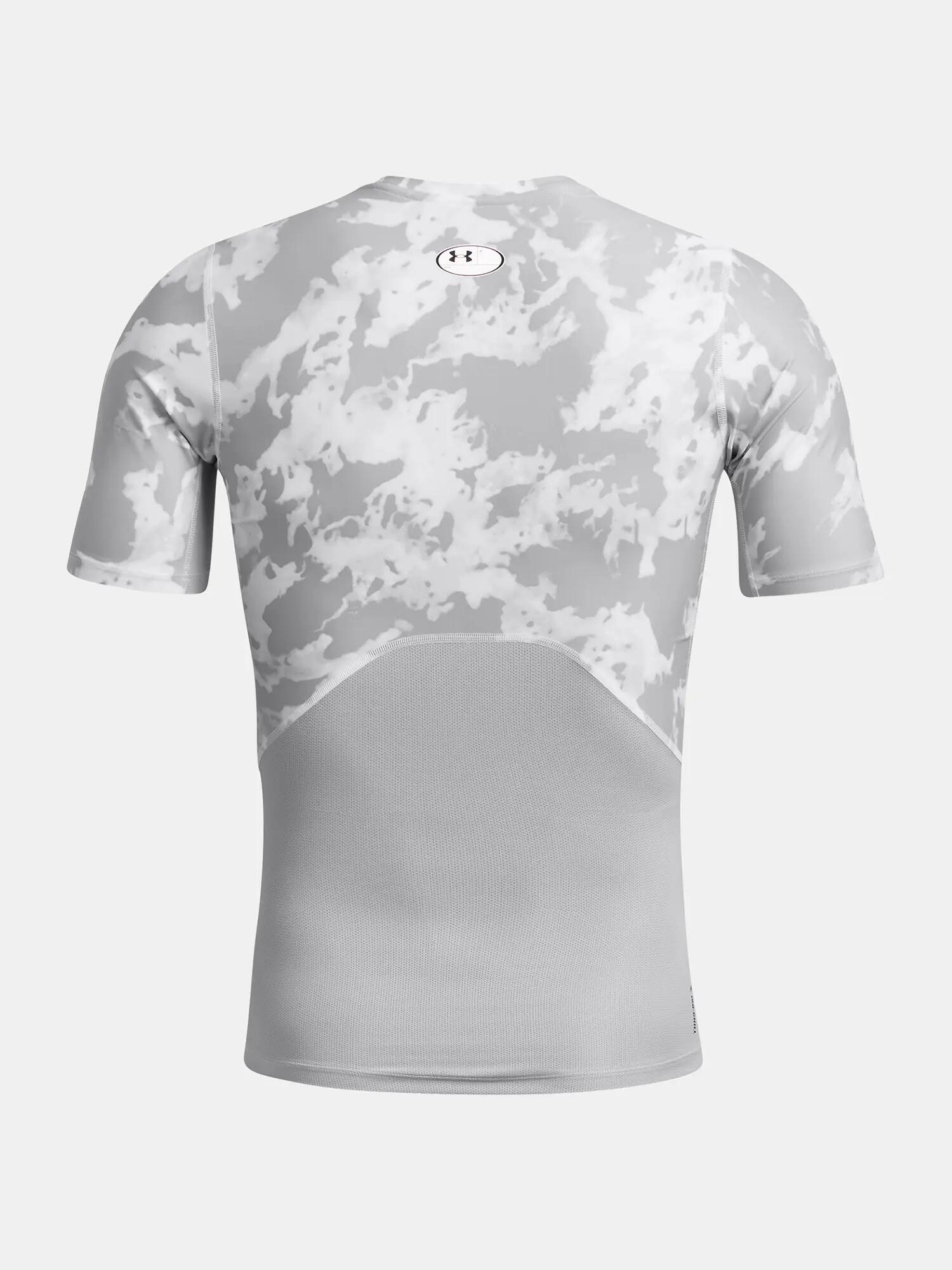 Férfi póló Under Armour UA HG IsoChill Prtd SS 4/4