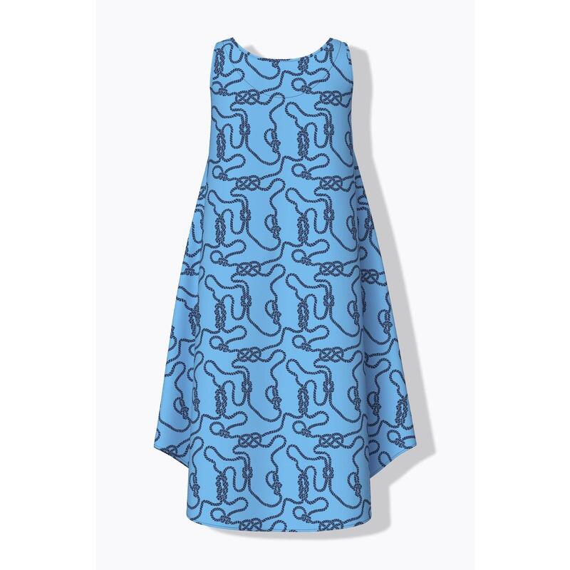Lot de 2 brassières, motif nœuds/uni, bleu nuit | Ulla Popken