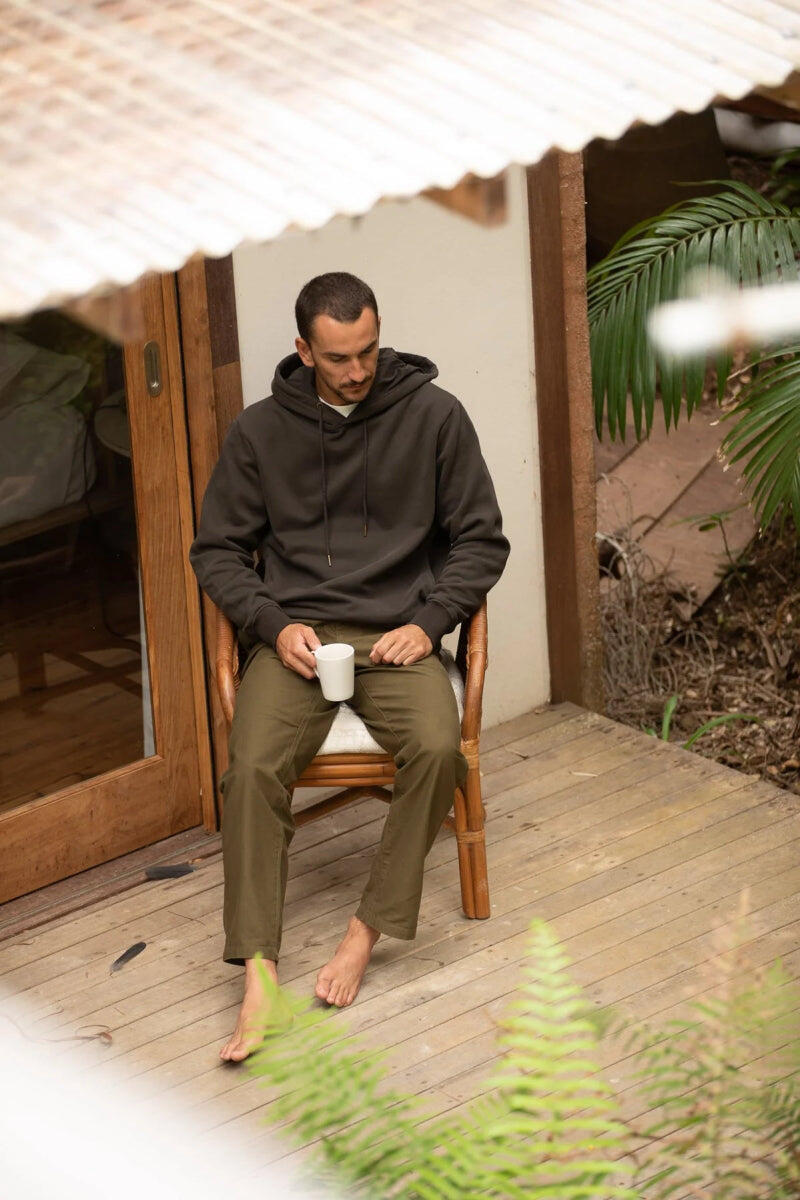 Sudadera Clásica Con Capucha Polar Hombre 6/7