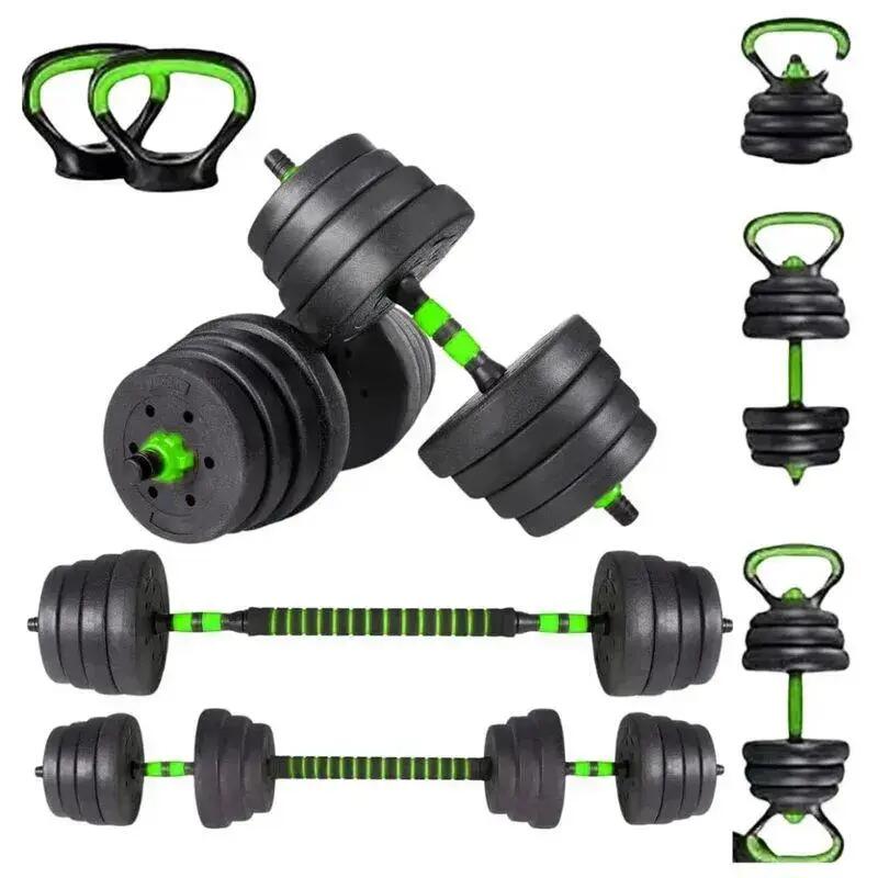 Set gantere reglabile kettlebell FitTronic 7 in 1 de 20 kg GKF20 2/6
