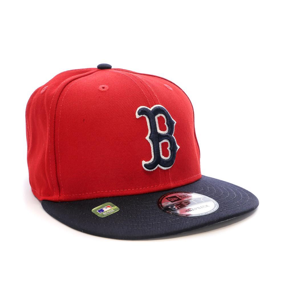 Casquette Rouge Homme New Era Bosred 2/3