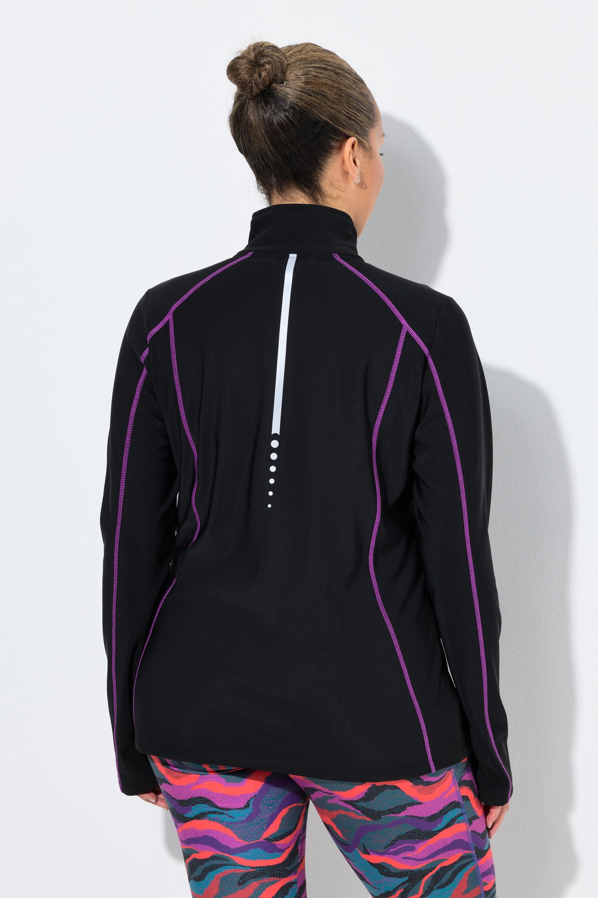 Femme Veste technique en molleton déperlant col montant 2/6