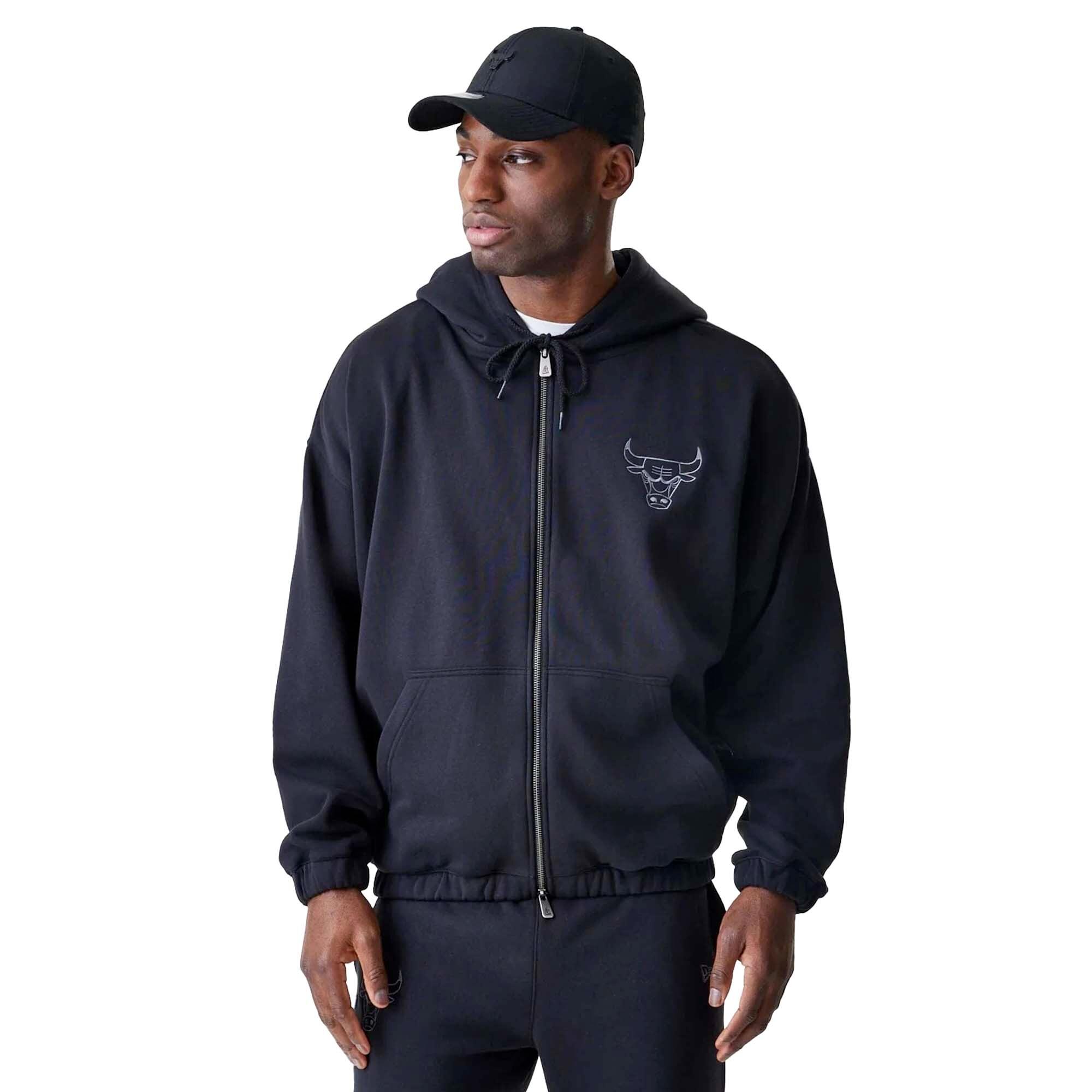 NEW ERA Felpa New Era Nba Linear Fz Hoodie Chibul Adulto