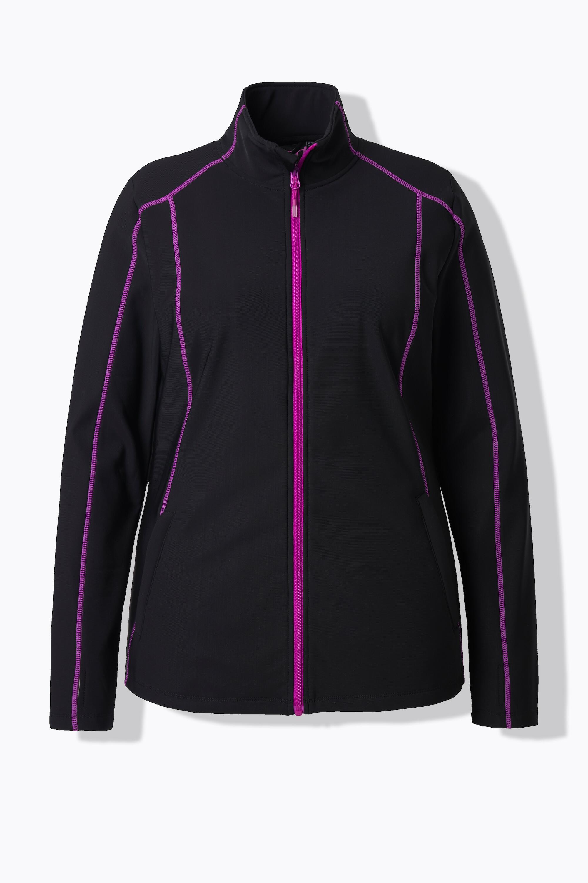 Femme Veste technique en molleton déperlant col montant 6/6