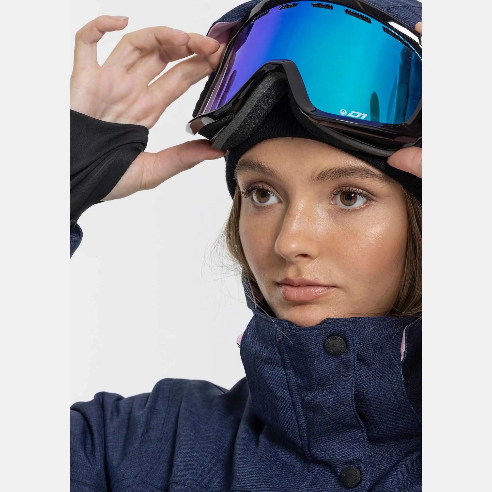 Combinaison de ski femme hiver imperméable coupe-vent Cervinia Skisuit Long 6/7