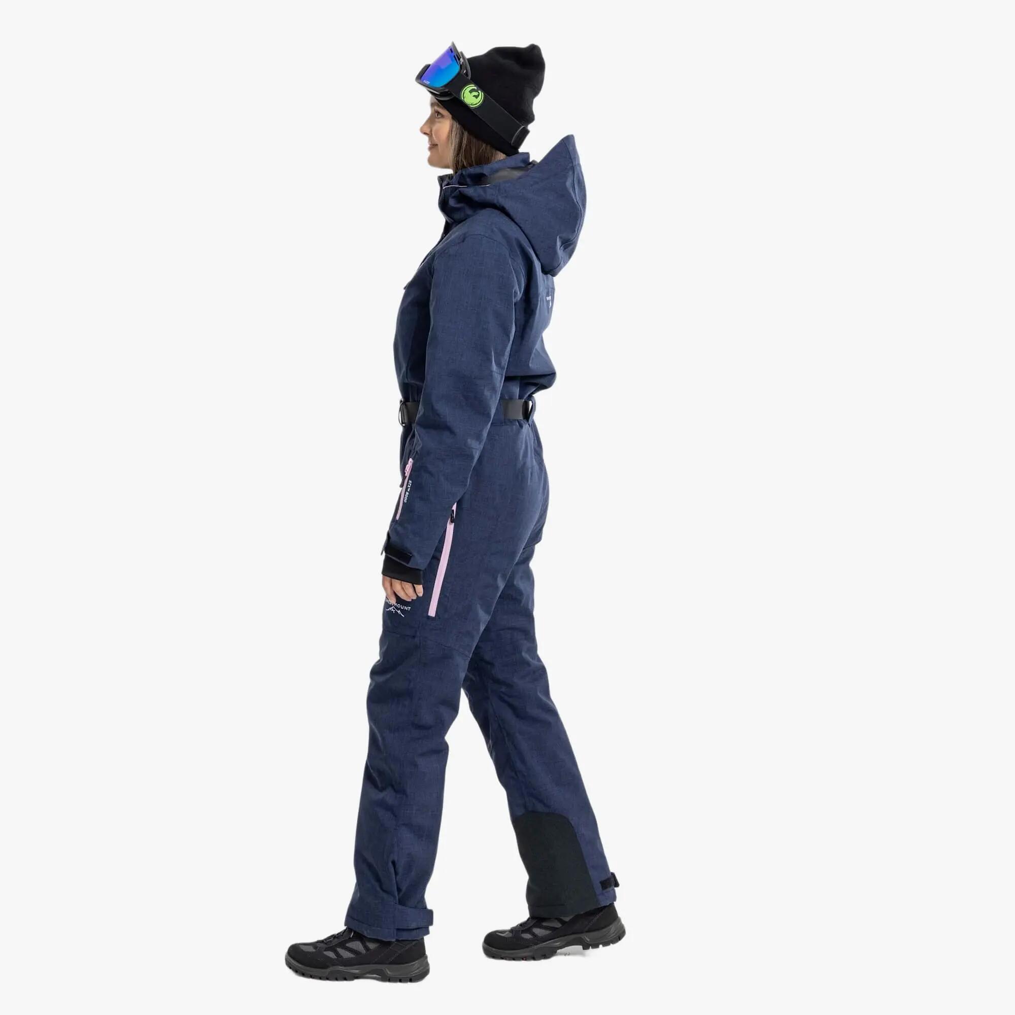 Combinaison de ski femme hiver imperméable coupe-vent Cervinia Skisuit Long 3/7