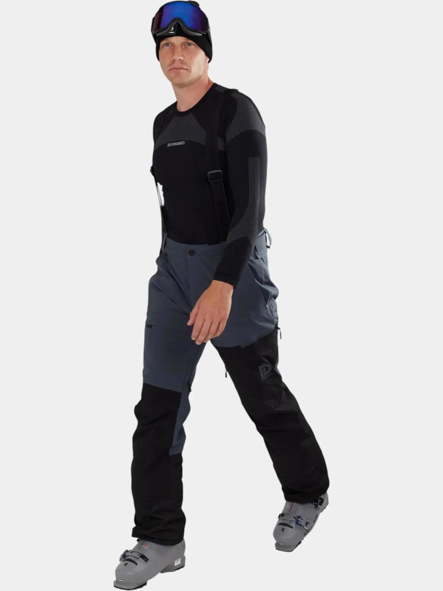 Pantaloni de schi Teak Colourblock Pants barbati 3/7