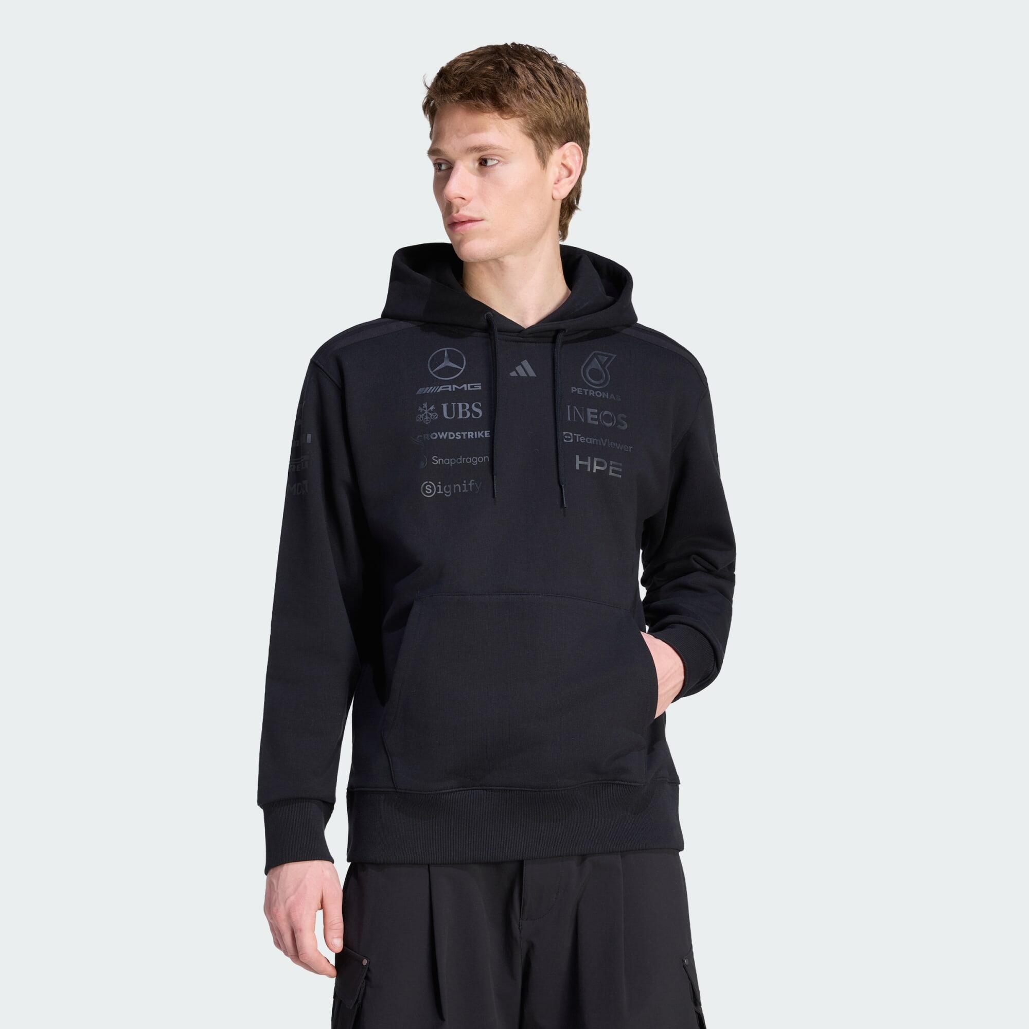 Sweat-shirt à capuche Mercedes - AMG Petronas Formula 1 Team Night Driver Hommes 1/7