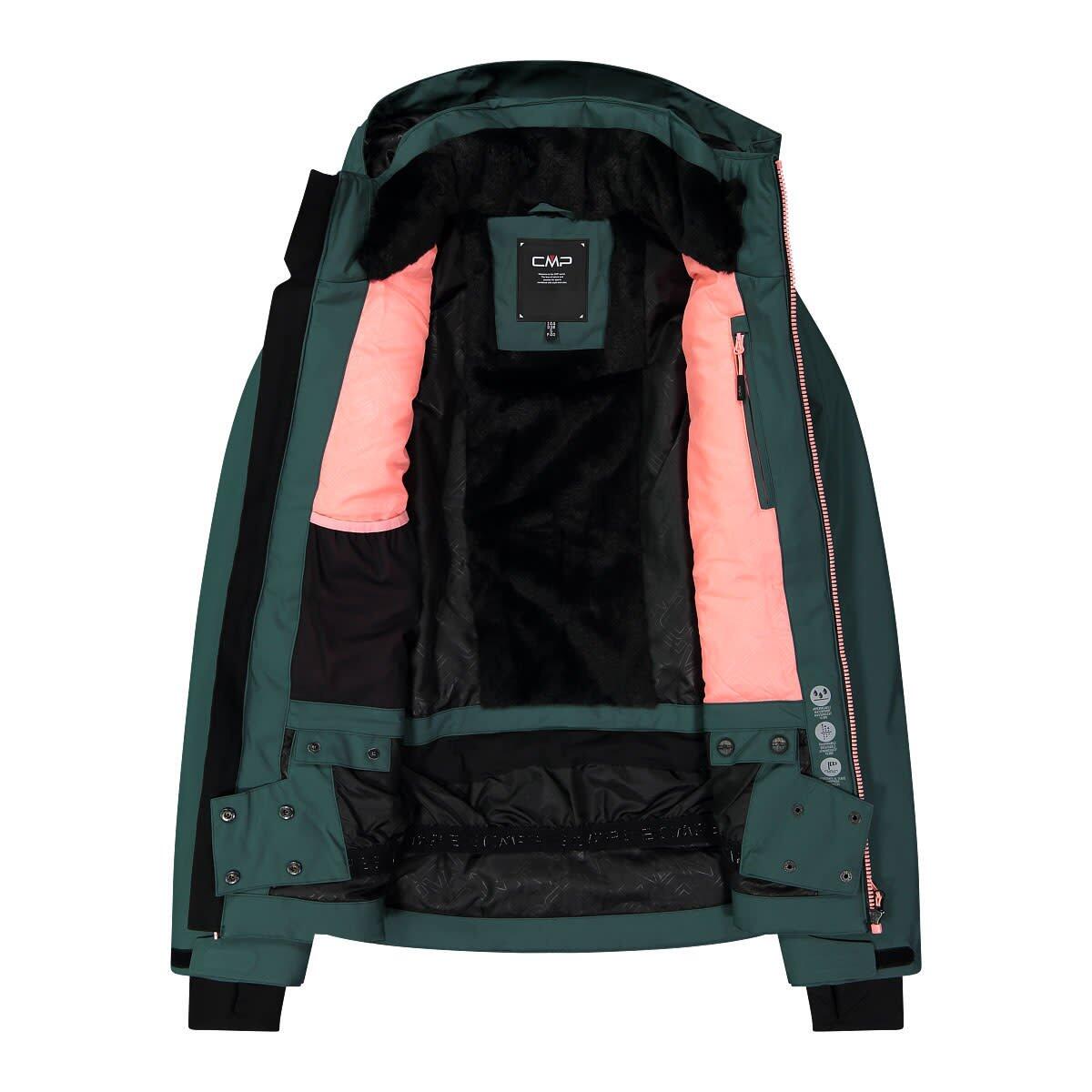 Vestes De Ski Femme - CMP  W Jacket Fix Hoody Ski - TrekGreen 5/6