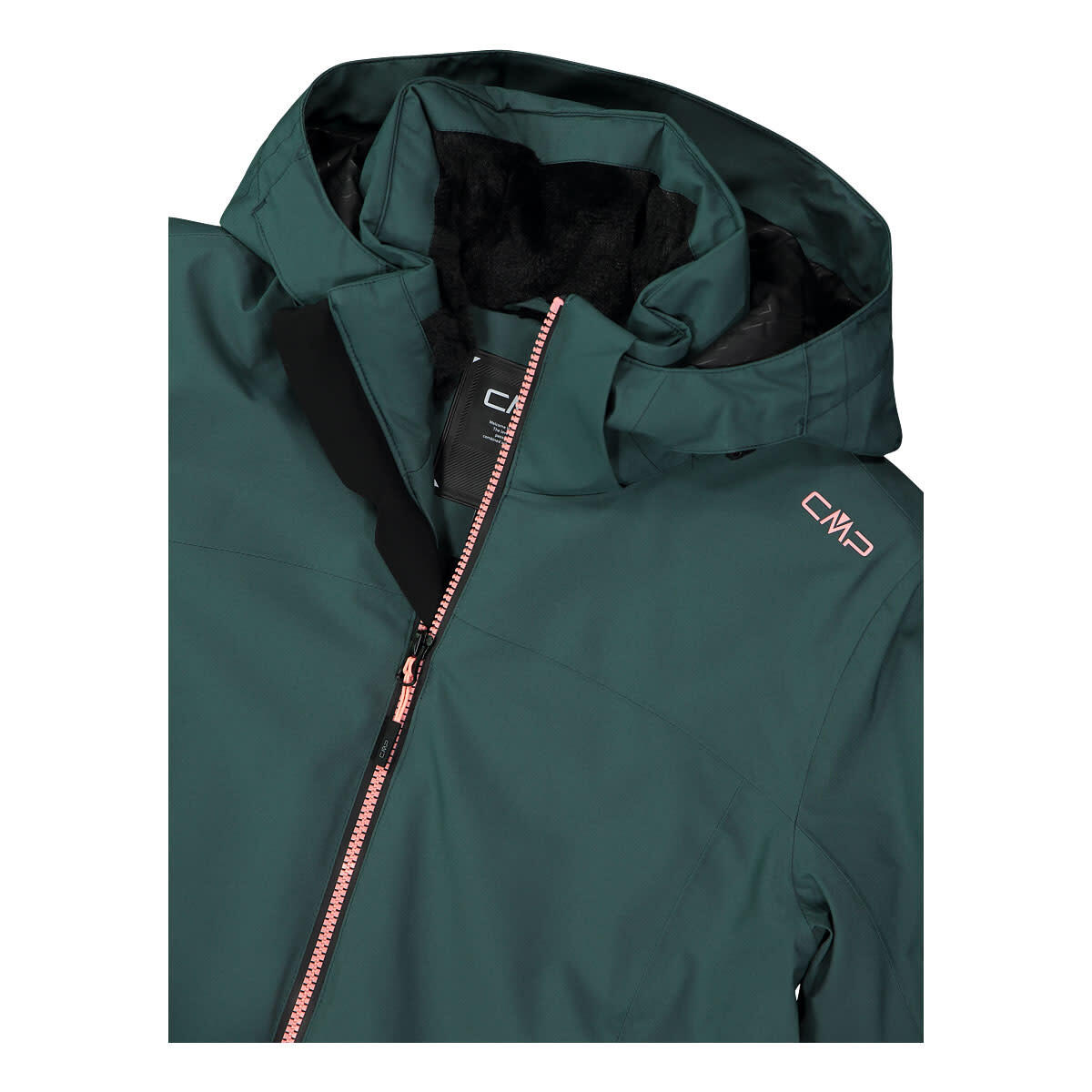 Vestes De Ski Femme - CMP  W Jacket Fix Hoody Ski - TrekGreen 4/6