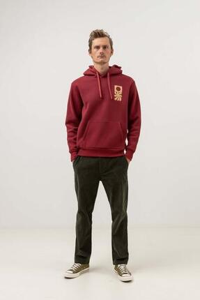 EmbroideRouge Sweat À Capuche Polaire Homme